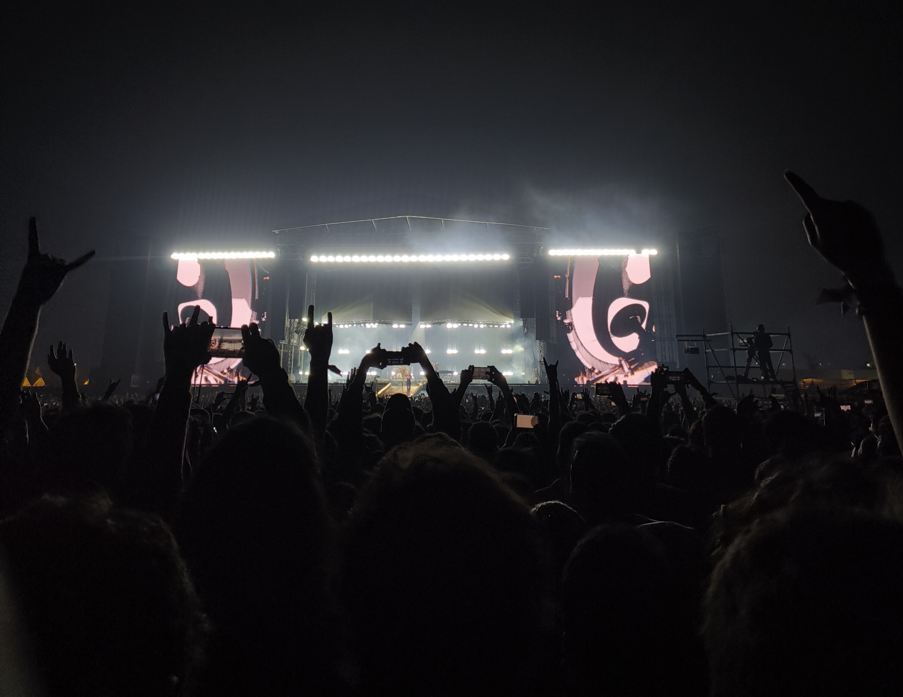 Crowd at the concert